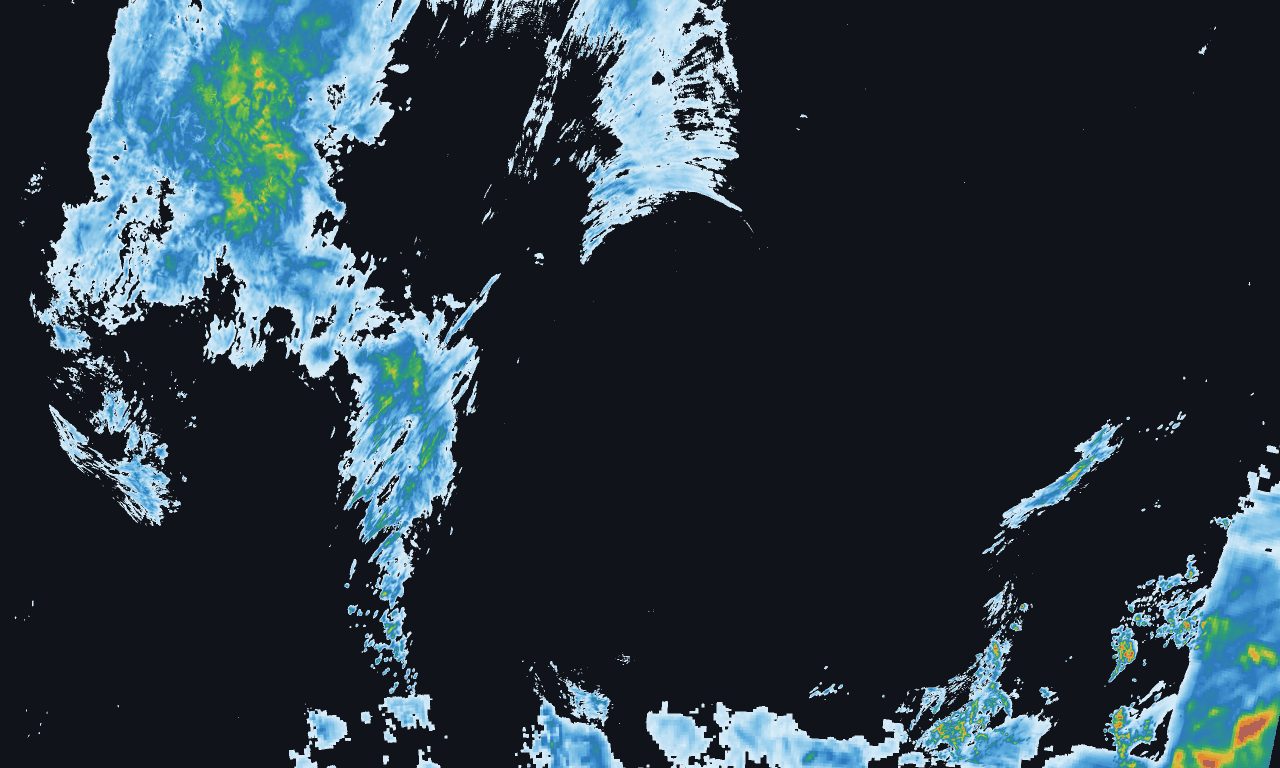 24-hour rainfall accumulation